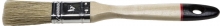 Кисть плоская STAYER  "UNIVERSAL-EURO", светлая натуральная щетина, деревянная ручка, 20мм в Кирове