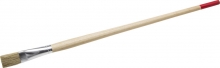Кисть круглая тонкая STAYER "UNIVERSAL-STANDARD", светлая натуральная щетина, деревянная ручка, №18 x 20мм в Кирове