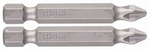 Биты ЗУБР "МАСТЕР" кованые, хромомолибденовая сталь, тип хвостовика E 1/4", PH2, 50мм, 2шт в Кирове