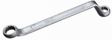 Ключ накидной СИБИН, изогнутый оцинкованный, 12х13мм                                                                    