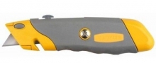 Нож STAYER "PROFI" металлический корпус, с выдвижным трапециевидным лезвием, 5 запасных лезвий в Кирове