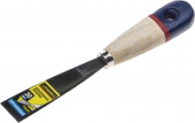 Шпательная лопатка STAYER "PROFI" c нержавеющим полотном, деревянная ручка, 30мм                                        