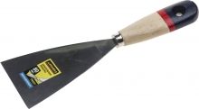 Шпательная лопатка STAYER "PROFI" c нержавеющим полотном, деревянная ручка, 80мм в Кирове