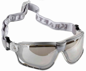 KRAFTOOL SG-5F Прозрачные, очки защитные открытого типа, эластичная наголовная лента, непрямая вентиляция. в Кирове