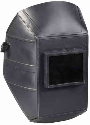 Щиток защитный лицевой для электросварщиков "НН-С-701 У1" модель 04-04, из специального пластика, евростекло, 110х90мм  