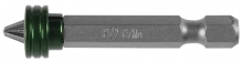Биты KRAFTOOL "ЕХPERT", с магнитным держателем-ограничителем, тип хвостовика E 1/4", PH2, 50 мм, 1 шт. в блистере                                                                                       
