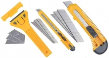 Набор STAYER Ножи и скребки "STANDARD" для ремонта, 6 предметов                                                                                                                                         