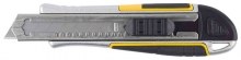 Нож STAYER "PROFI" обрезиненная рукоятка Super Grip,метал. корпус,автостоп,допфиксатор,кассета на 6 лезвий,18мм в Кирове