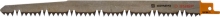 Полотно ЗУБР S1531L к саб эл.ножов Cr-V,спец закал зуб,быстр. грубый рез,тв. и мягк. дерев,обрезка деревьев,210/5-6,5мм в Кирове
