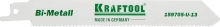 Пилка KRAFTOOL "INDUSTRIE QUALITAT" для эл/ножовки, Bi-Metall, по металлу, дереву, шаг 1,8-2,5мм, 130мм