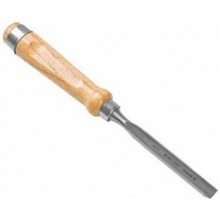 Стамеска-долото ЗУБР "ЭКСПЕРТ" полукруглая с деревянной ручкой, хромованадиевая сталь, 10мм                                                                                                             