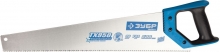 Ножовка ЗУБР "ЭКСПЕРТ" TХ950, трехгранный закален зуб, точный быстрый рез, импульсн закалка, 2комп ручка, 9 TPI, 500мм