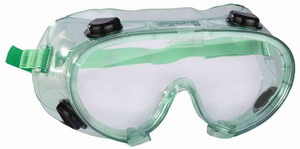 Очки STAYER защитные самосборные закрытого типа с непрямой вентиляцией, поликарбонатные прозрачные линзы                