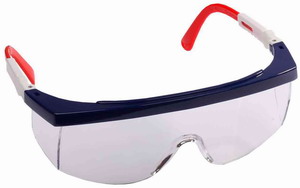 Очки STAYER защитные с регулируемыми по длине и углу наклона дужками, поликарбонатные прозрачные линзы                  