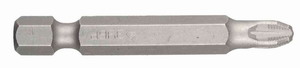Биты ЗУБР "МАСТЕР" кованые, хромомолибденовая сталь, тип хвостовика E 1/4", PZ3, 50мм, 2шт                              
