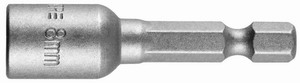 Бита STAYER с торцовой головкой, "Нат-драйвер", магнитная, тип хвостовика - E 1/4", длина 48 мм, 8мм, 1шт в Кирове