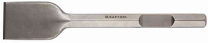 Зубило KRAFTOOL " INDUSTRY" лопаточное для бетоноломов и отбойных молотков, шестигранник 28мм, 75х400мм