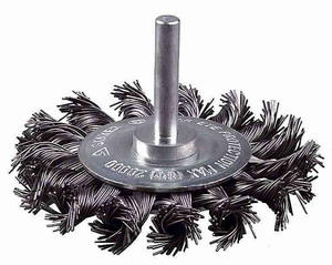 Щетка STAYER дисковая для дрели, сплет в пучки стальн зак проволока 0,5мм, 75мм в Кирове