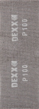 Шлифовальная сетка DEXX абразивная, водостойкая Р 100, 105х280мм, 3 листа в Кирове