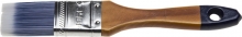 Кисть плоская  ЗУБР "АКВА-МАСТЕР", искусственная щетина, деревянная ручка, 38мм в Кирове