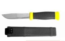 Нож STAYER "PROFI", туристический, пластиковые ножны, лезвие-110мм                                                                                                                                      