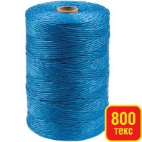 Шпагат STAYER многоцелевой полипропиленовый, синий, 800текс, 60м в Кирове