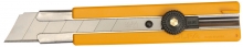 Нож OLFA с выдвижным лезвием, с резиновыми накладками, 25мм в Кирове