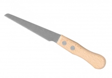 Ножовка KRAFTOOL "Unicum" по дереву, сверхточ. работы, пиление заподлицо с поверх., шаг 25TPI (1 мм), т.п. 0.3мм, 100мм 