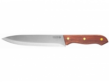Нож LEGIONER "GERMANICA" шеф-повара с деревянной ручкой, нерж лезвие 200мм                                                                                                                              
